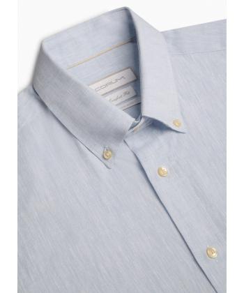 پیراهن لینن مردانه کروم مدل 2610103