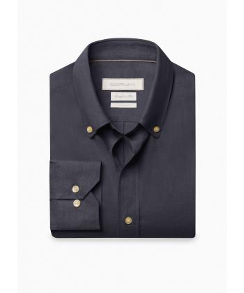 پیراهن لینن مردانه کروم مدل 2610103