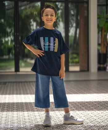 تیشرت آستین کوتاه پسرانه ملورینا مدل 41205