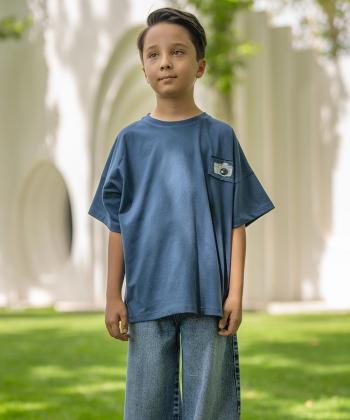 تیشرت آستین کوتاه پسرانه ملورینا مدل 41207