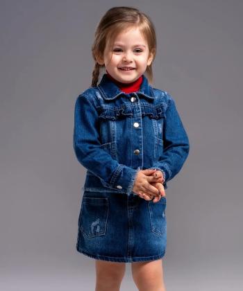 دامن جین دخترانه ملورینا مدل 42102