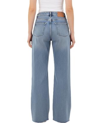 شلوار جين نيم بگ زنانه سوپردراي مدل 6190014
