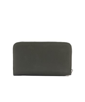 کیف پول زنانه چرم طبیعی منط مدل f140