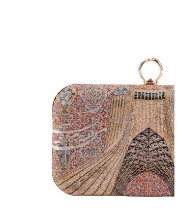 كيف كلاچ زنانه قلم فلزي مدل cluchazadisorati