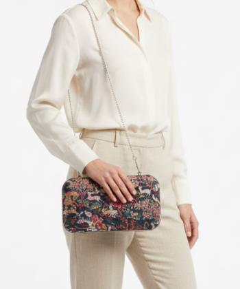 كيف كلاچ زنانه قلم فلزي مدل cluchshekarahoo