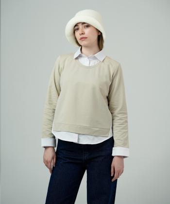 شومیز نخ پنبه آستین بلند زنانه جوتي جينز مدل 53771363