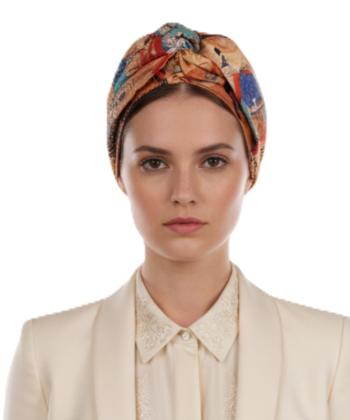 توربان زنانه قلم فلزي مدل toorban03