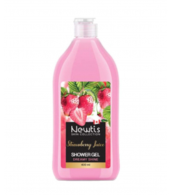شامپو بدن کرمی نیوتیس Newtis مدل Strawberry Juice حجم 400 میلی لیتر