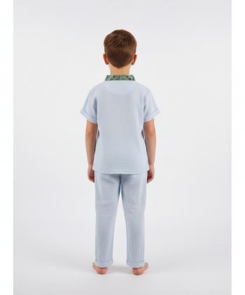 پيراهن و شلوار پسرانه دوپود مدل 356758642581