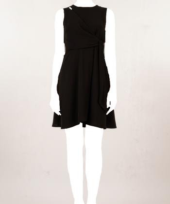 پیراهن مجلسی آستین حلقه ای زنانه تولیکا مدل AM-TL-91412