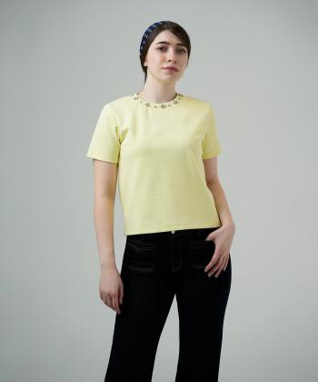 تیشرت آستین کوتاه زنانه جین وست مدل 61773334