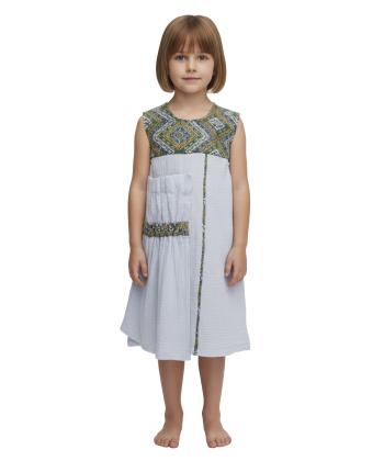 پيراهن دخترانه دوپود مدل 4505444875062