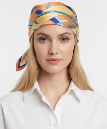 ميني اسكارف سه گوش زنانه نوولاشال مدل 77211