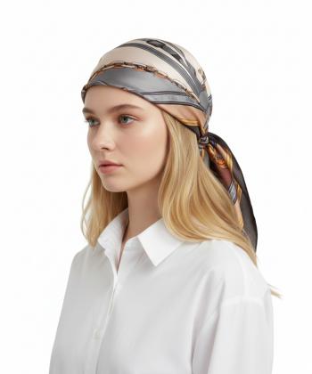 ميني اسكارف سه گوش زنانه نوولاشال مدل 77213