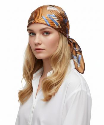 ميني اسكارف سه گوش زنانه نوولاشال مدل 77214