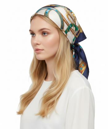 ميني اسكارف سه گوش زنانه نوولاشال مدل 77215