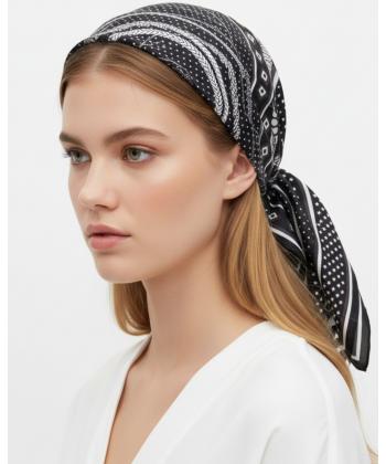 ميني اسكارف سه گوش زنانه نوولاشال مدل 77217