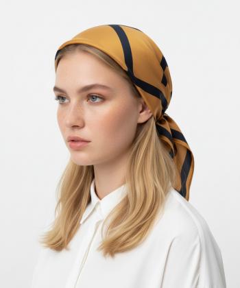 ميني اسكارف سه گوش زنانه نوولاشال مدل 77219