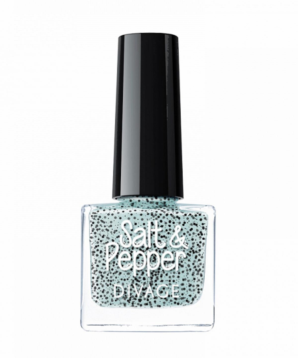لاک ناخن دیواژ Divage مدل Salt & Pepper حجم 6 میلی لیتر