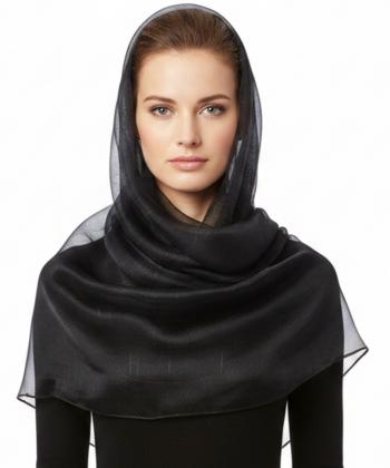 شال ابریشم زنانه نوولاشال مدل 55338