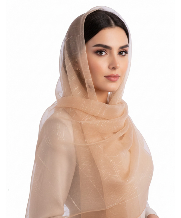شال ابریشم زنانه نوولاشال مدل 55338