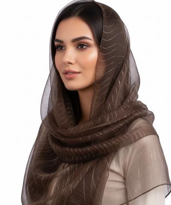 شال ابریشم زنانه نوولاشال مدل 55338