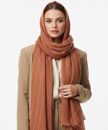شال کنفی زنانه نوولاشال مدل 55327