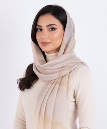 شال لمه دار زنانه نوولاشال مدل 55325