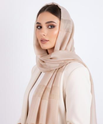 شال لمه دار زنانه نوولاشال مدل 55325