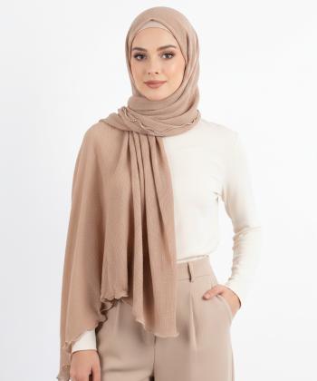 شال پلیسه زنانه نوولاشال مدل 55329