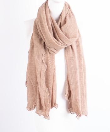 شال پلیسه زنانه نوولاشال مدل 55329