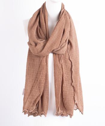 شال پلیسه زنانه نوولاشال مدل 55329