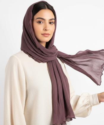 شال پلیسه زنانه نوولاشال مدل 55329