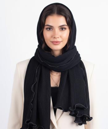 شال پلیسه زنانه نوولاشال مدل 55329