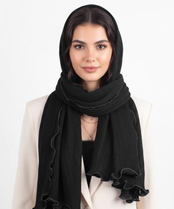 شال پلیسه زنانه نوولاشال مدل 55329