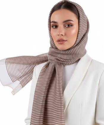 شال ابريشم زنانه نوولاشال مدل 55336