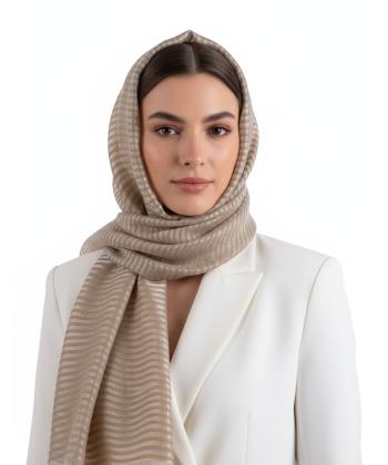 شال ابريشم زنانه نوولاشال مدل 55336