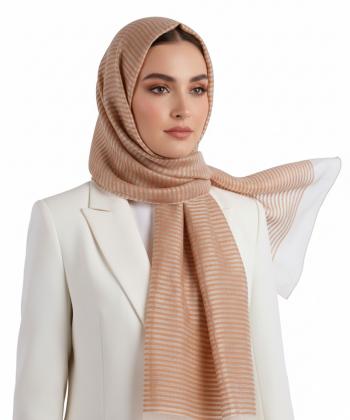 شال ابريشم زنانه نوولاشال مدل 55336