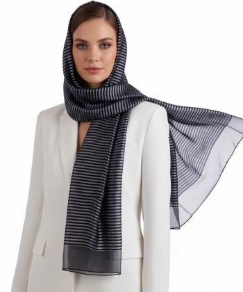 شال ابريشم زنانه نوولاشال مدل 55336