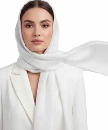 شال ابريشم زنانه نوولاشال مدل 55335