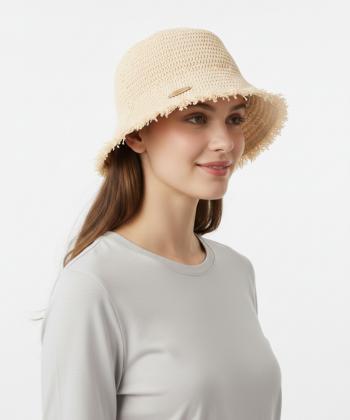 کلاه حصیری زنانه نوولاشال مدل 66143