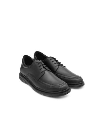 كفش چرم طبيعي مردانه نوين چرم مدل MS3202