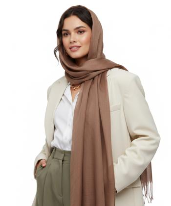 شال ابریشم زنانه نوولاشال مدل 55324