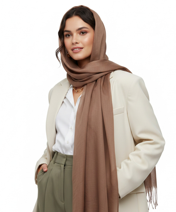 شال ابریشم زنانه نوولاشال مدل 55324