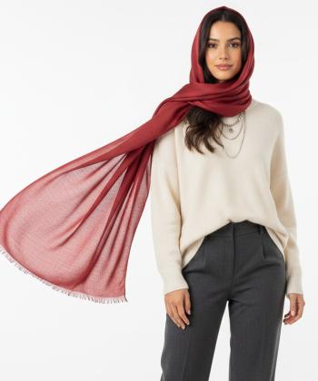 شال ابریشم زنانه نوولاشال مدل 55324