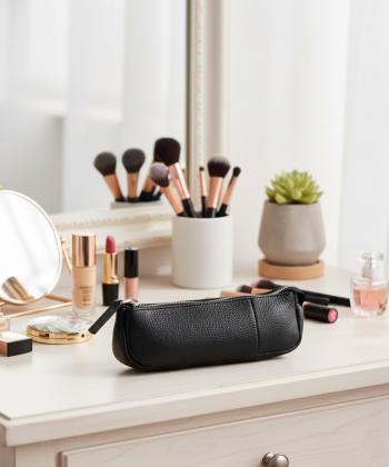 كيف آرايشي چرم طبيعي زنانه نوين چرم مدل CBX0340