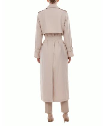 بارانی بلند زنانه گل شه مدل am-go-93280-1