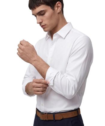 پيراهن آستين بلند مردانه كوتون مدل 6SAM60103HW