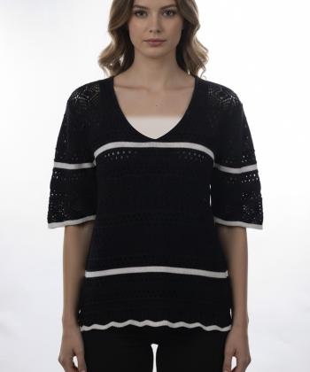 بافت زنانه گل شه مدل 93240-1-