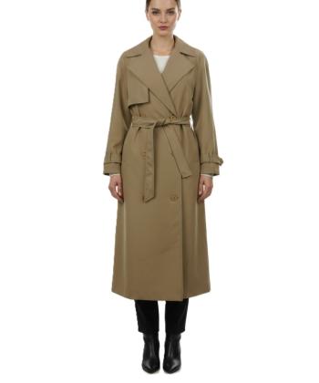 بارانی بلند زنانه گل شه مدل am-go-94800-1